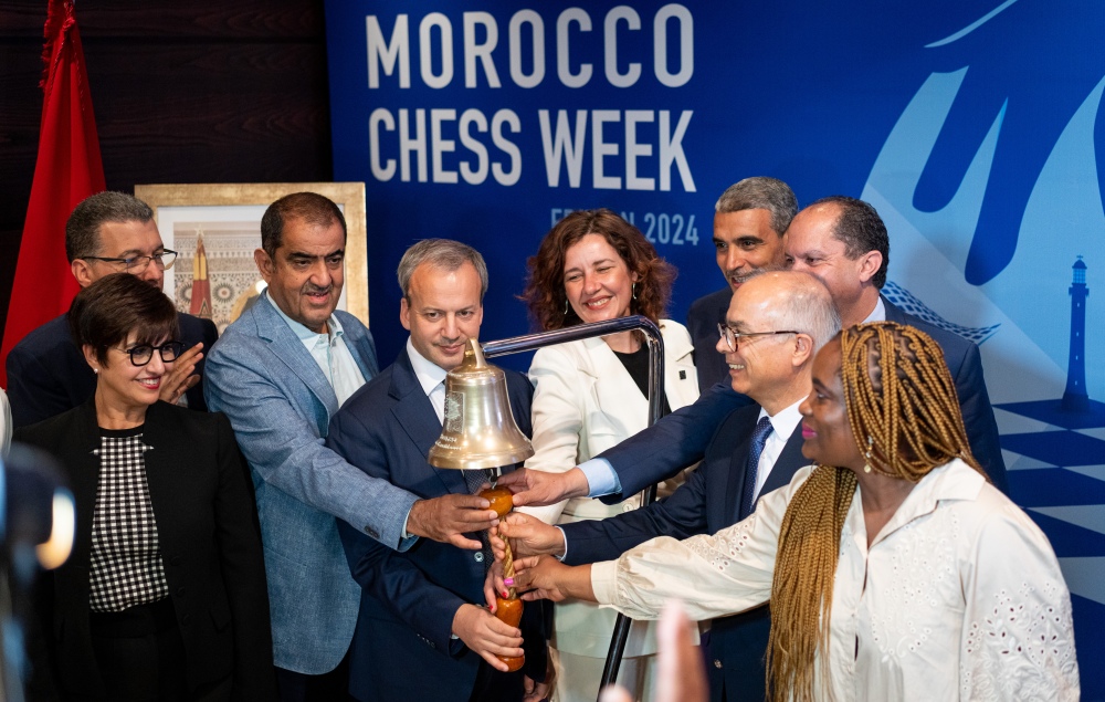摩洛哥国际象棋周在卡萨布兰卡拉开帷幕